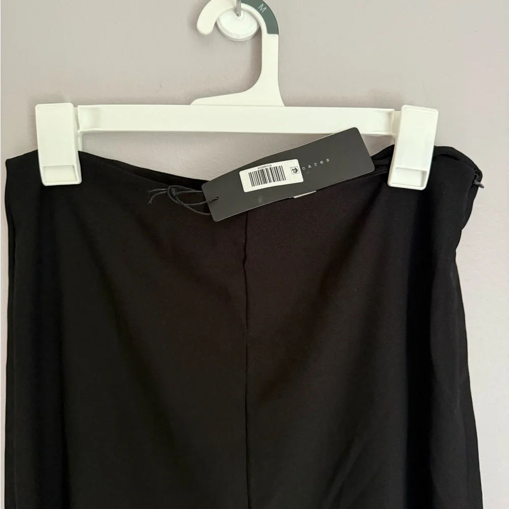Know One Cares Black Maxi Slip Skirt - Picture 4 of 4